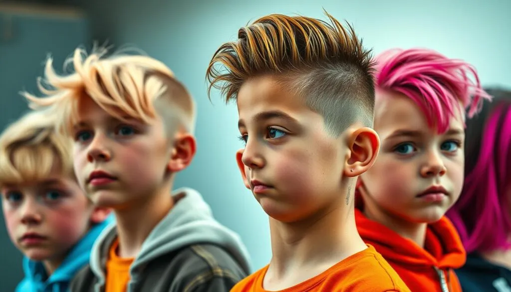 coole Frisuren für Jungs ab 13