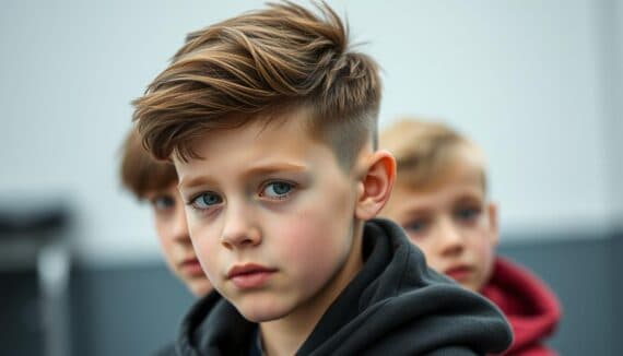 coole Frisuren für Jungs ab 13