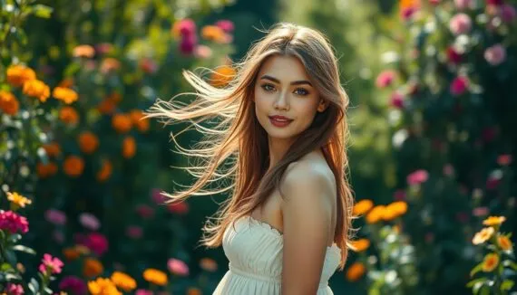 das schönste Mädchen der Welt