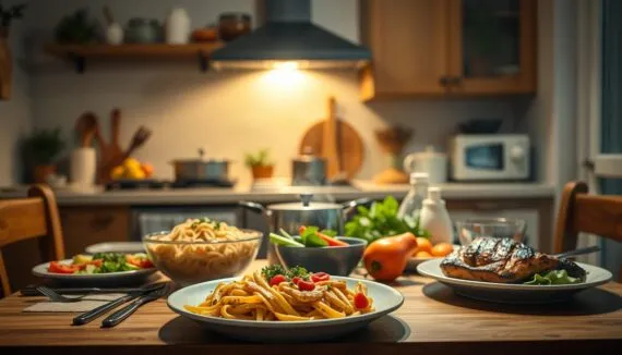 schnelles Abendessen Familie