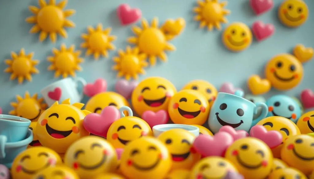 Emojis für Guten Morgen Grüße Emojis für Guten Morgen Grüße
