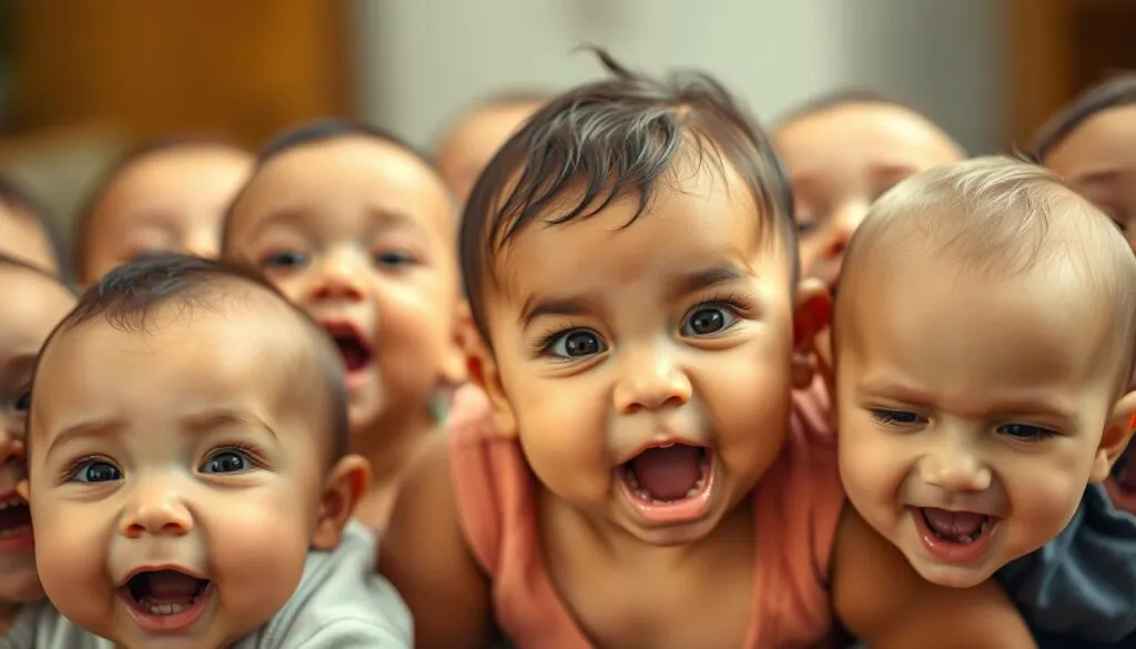 Gesichtsausdrücke von Babys Gesichtsausdrücke von Babys