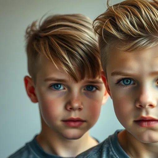 Jungs Frisuren nach vorne
