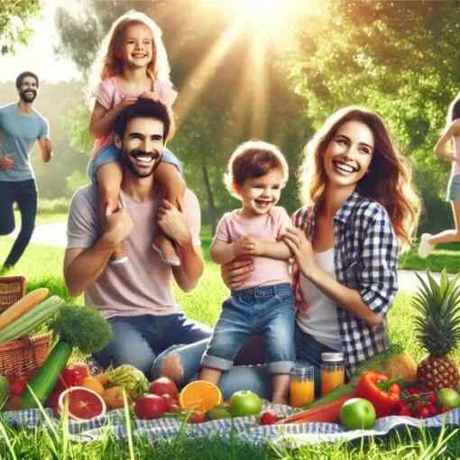 Kinder beim Abnehmen