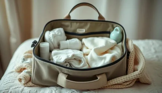 Kliniktasche Geburt Checkliste