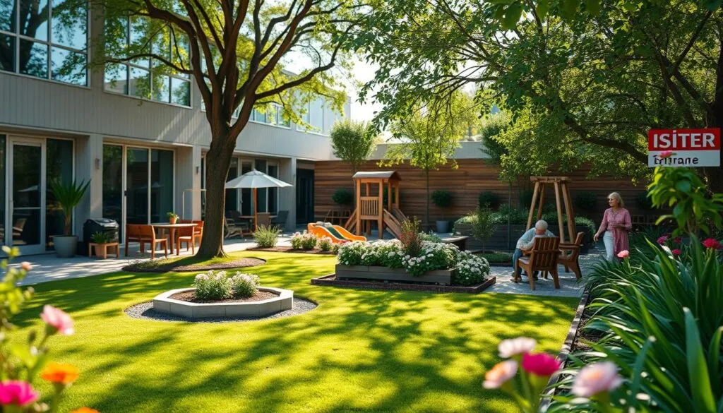 Naturnahe Spielbereiche auf der Terrasse Naturnahe Spielbereiche auf der Terrasse