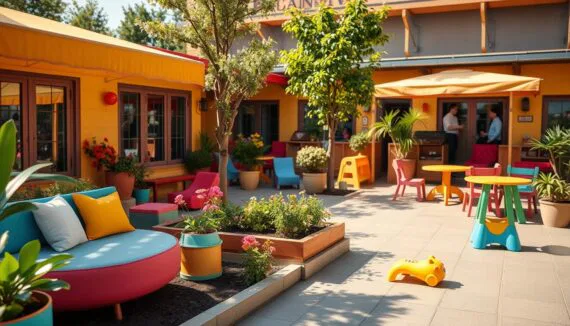 Terrasse kinderfreundlich anlegen