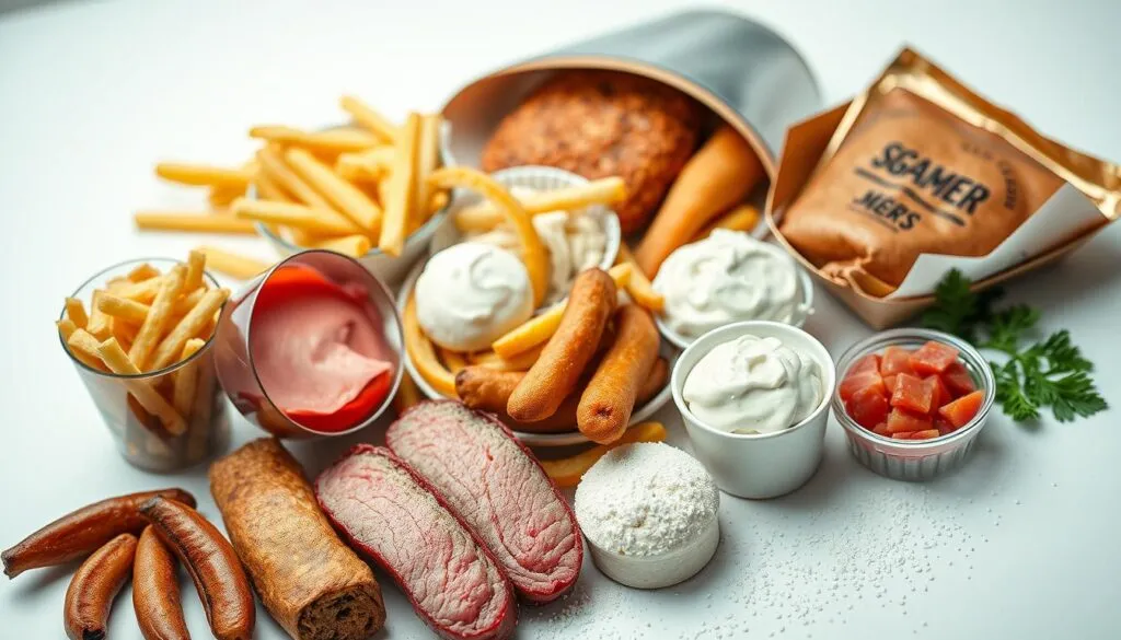 Verbotene Lebensmittel in der weißen Diät Verbotene Lebensmittel in der weißen Diät