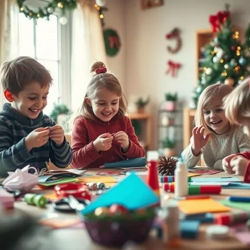 basteln Weihnachten Kinder