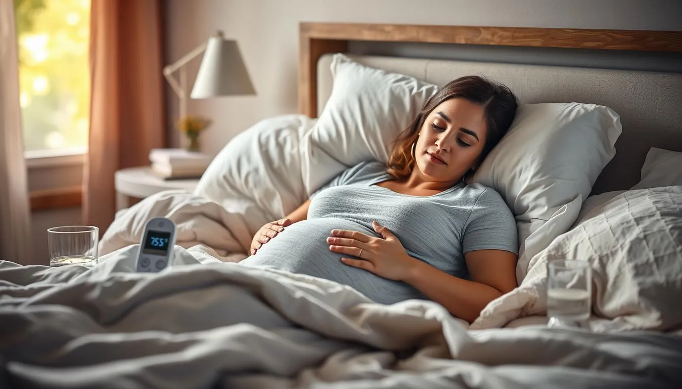 Fieber Schwangerschaft 1. Trimester Was tun?
