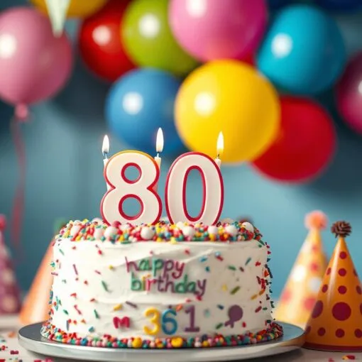 freche Sprüche zum 80. Geburtstag kurz