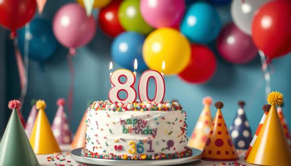 freche Sprüche zum 80. Geburtstag kurz