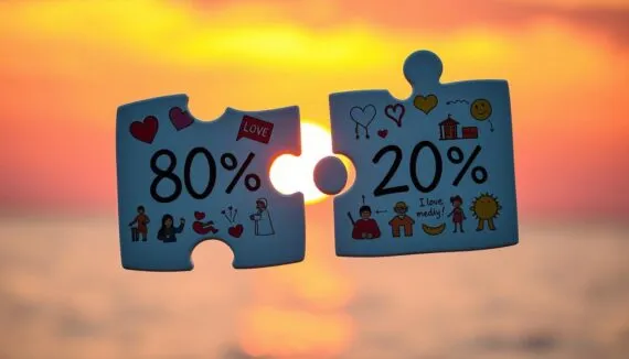 80/20 Regel Partnerschaft