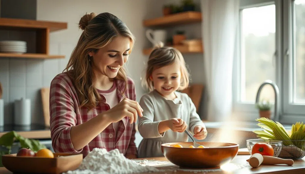 Alltägliche Dankbarkeit mit Mama