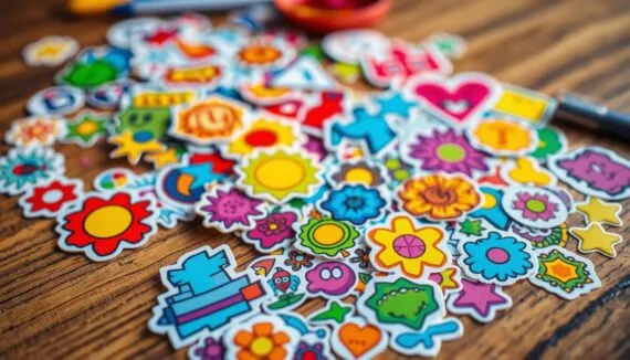 Aufkleber für Kinder