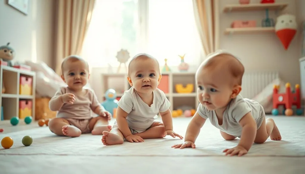 Baby Krabbeln Entwicklungsphasen