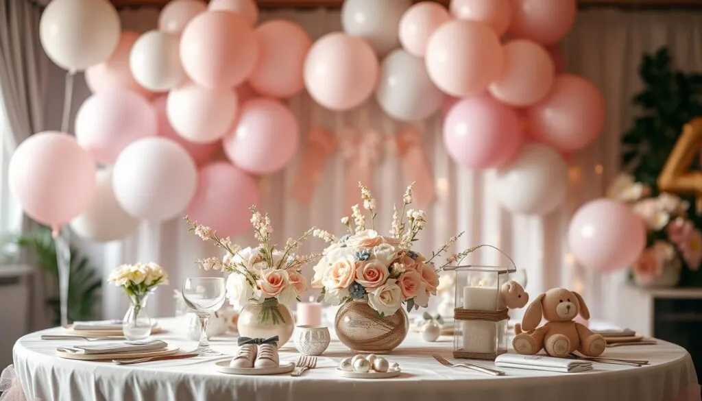 Baby-Shower Dekoration mit Sprüchen Baby-Shower Dekoration mit Sprüchen