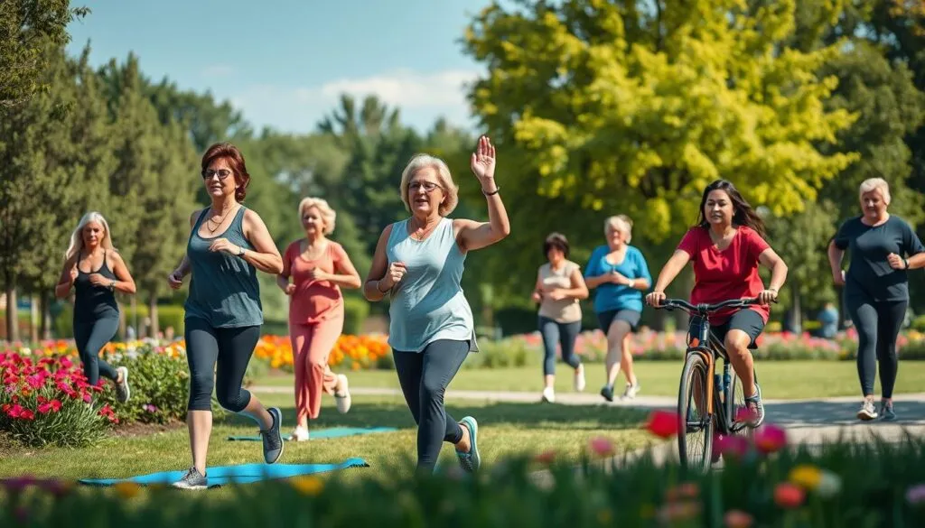 Bewegung in den Wechseljahren