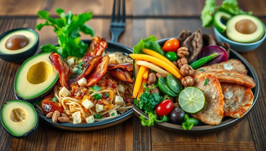 Diätvergleich Keto und Paleo