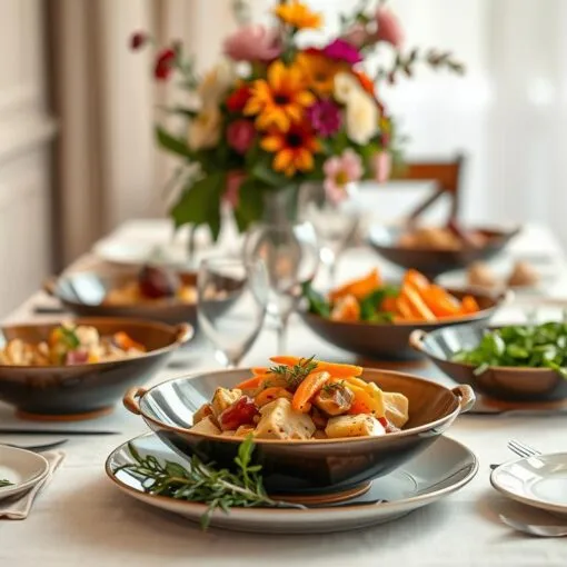 Essen für 6 Personen