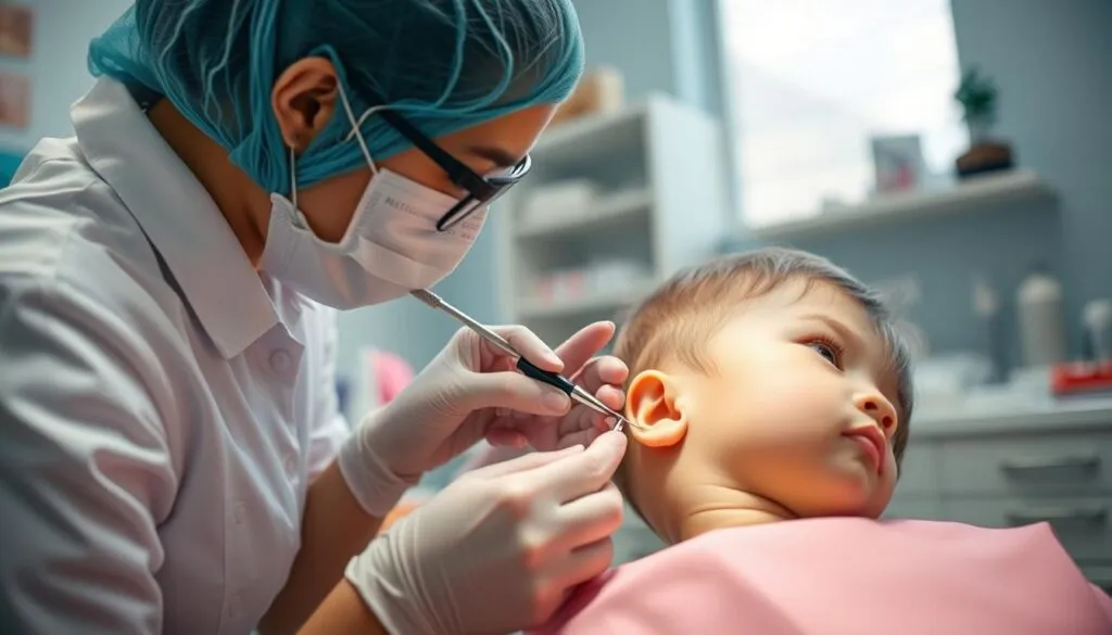 Fachpersonal Ohrlochstechen