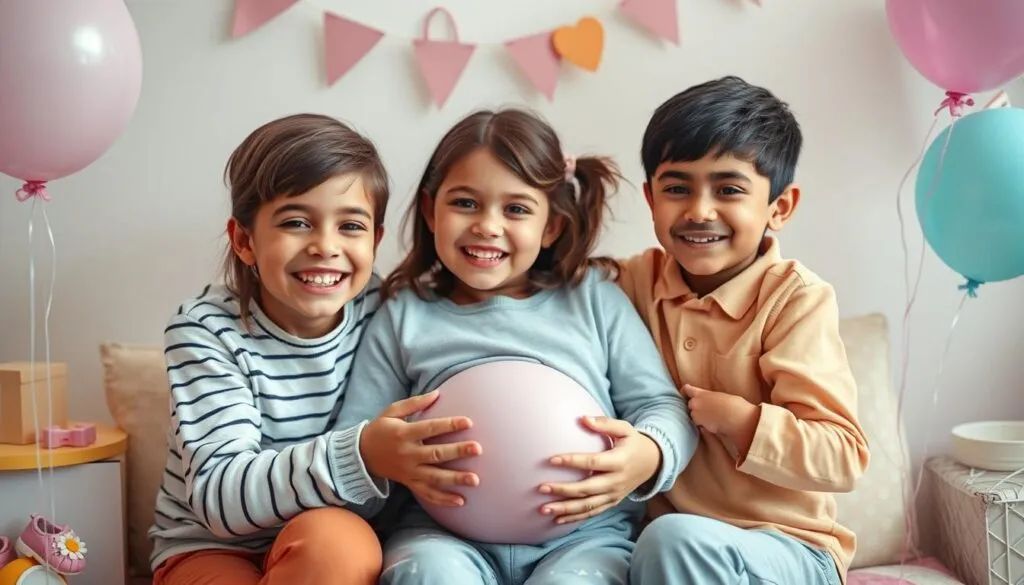 Geschwister Schwangerschaftsverkündung Geschwister Schwangerschaftsverkündung