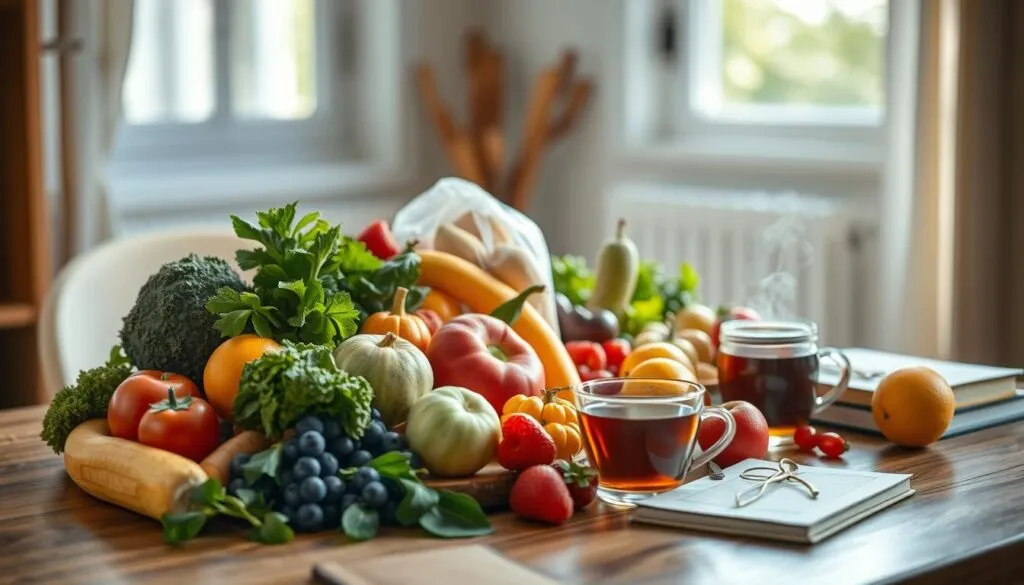 Gesunde Ernährung und Stressreduktion