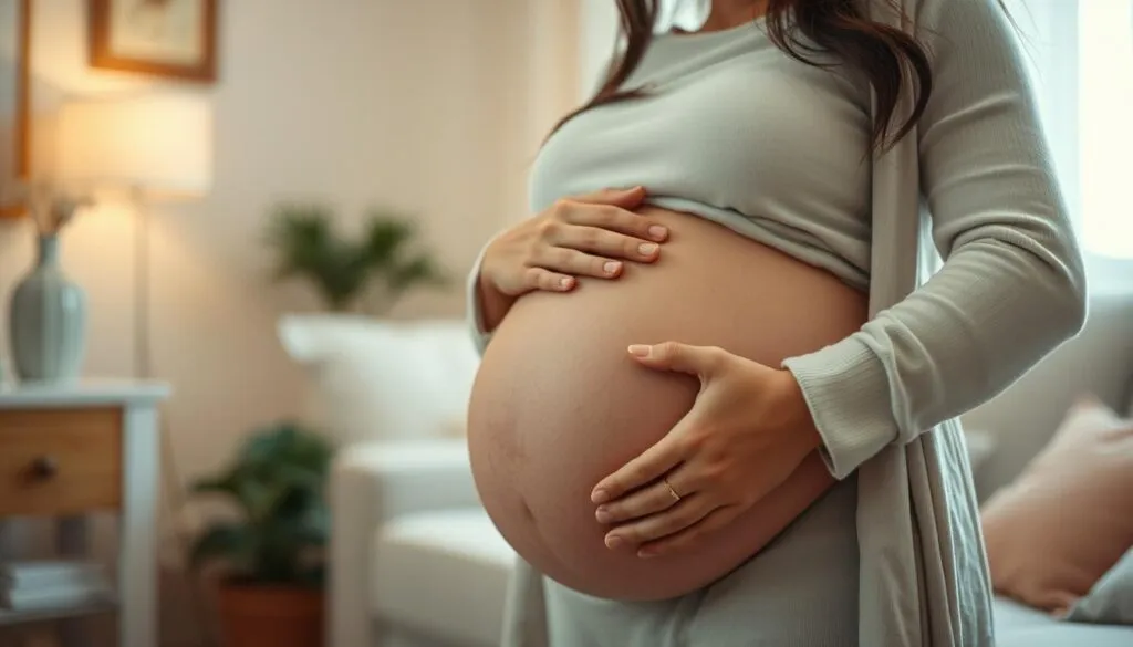 Kindsbewegungen während Schwangerschaft