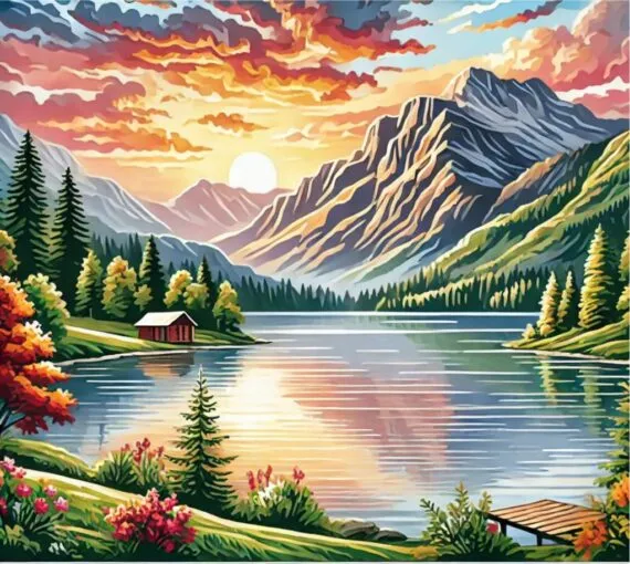 Malen nach Zahlen Bilder