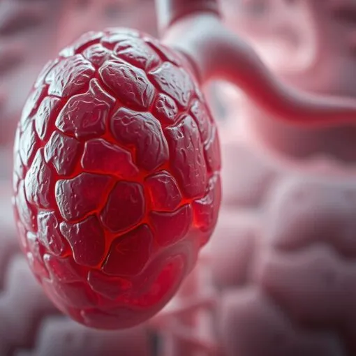 Milz vergrößert durch Stress