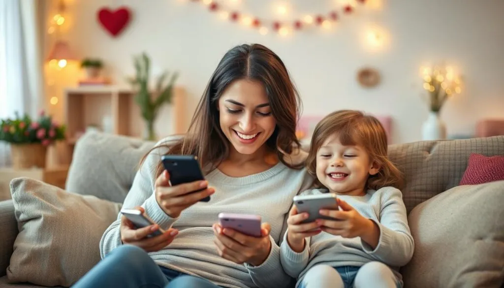 Mutter-Kind Kommunikation per SMS Mutter-Kind Kommunikation per SMS