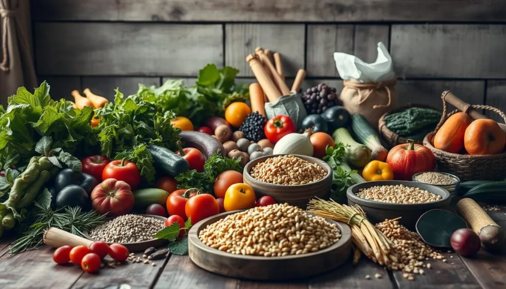 Saisonale Zutaten und Bio-Produkte Saisonale Zutaten und Bio-Produkte