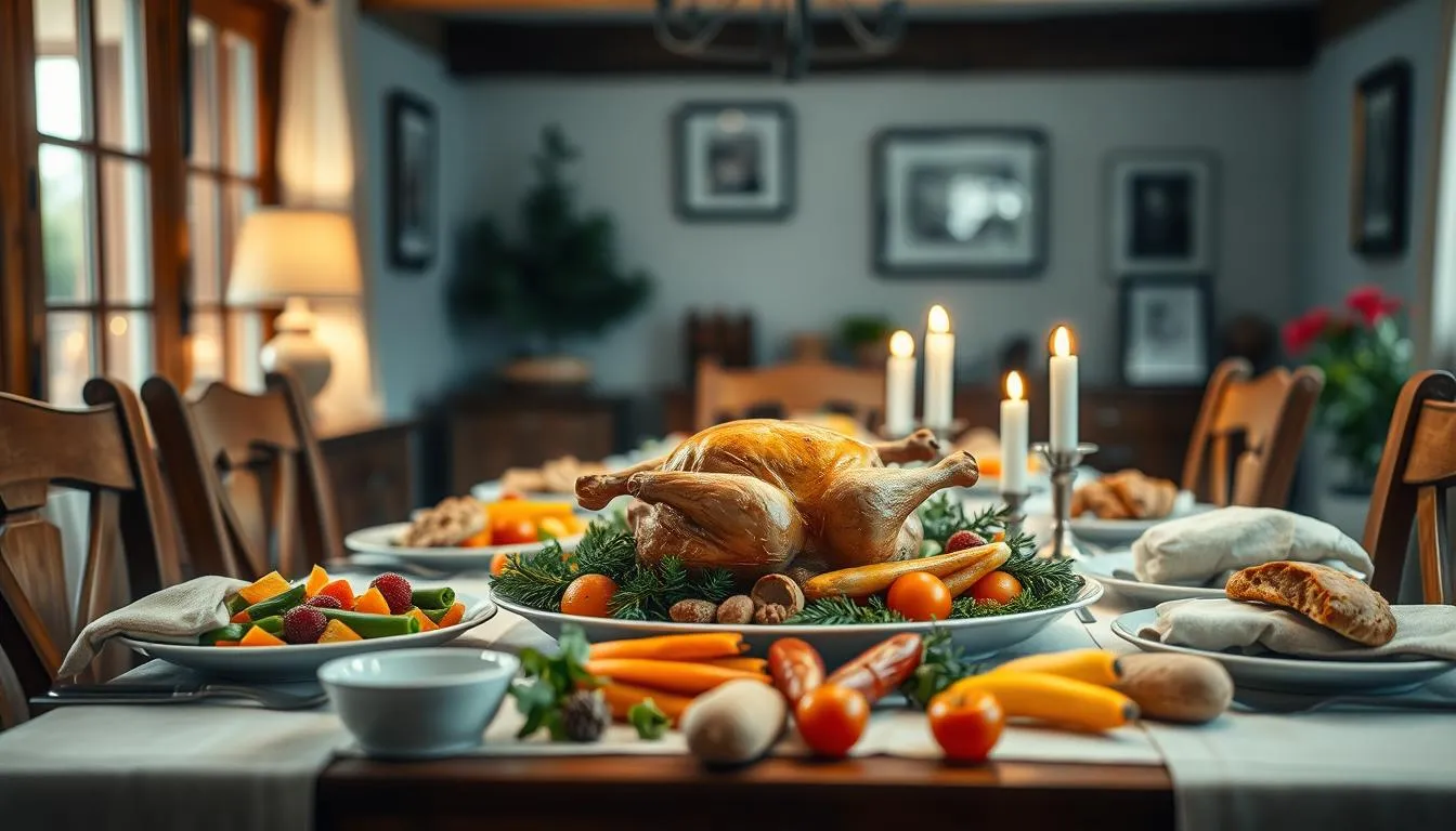 Sonntagsessen Familie