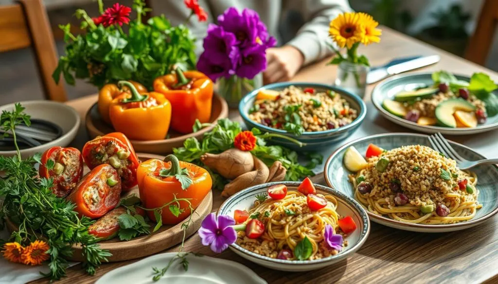 Vegetarische Familiengerichte