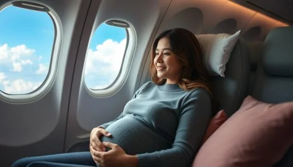 Fliegen in der Schwangerschaft