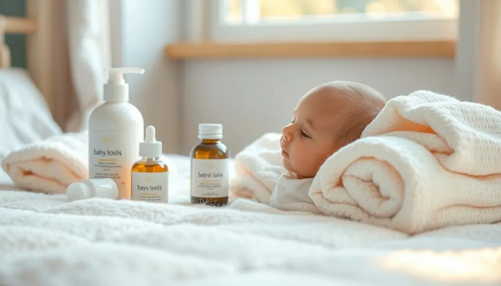 Hautpflege für Neugeborene