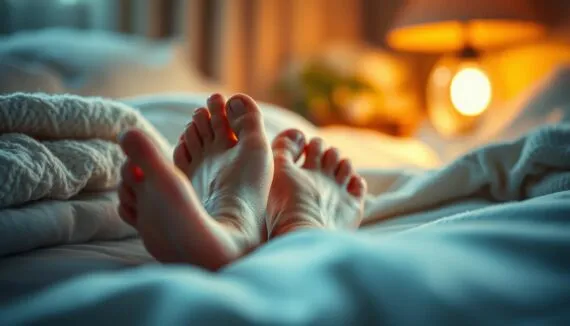 Heiße Füße Wechseljahre