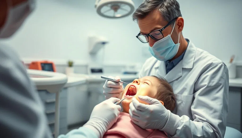 Mundgesundheit bei Kindern Diagnose