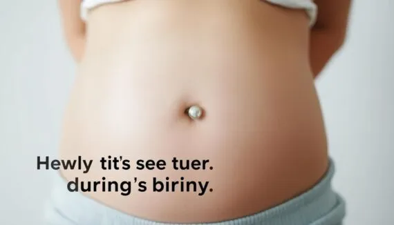 Piercing in der Schwangerschaft