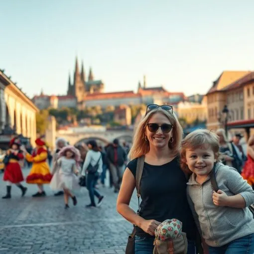 Prag mit Kindern