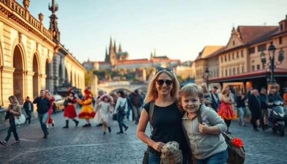 Prag mit Kindern