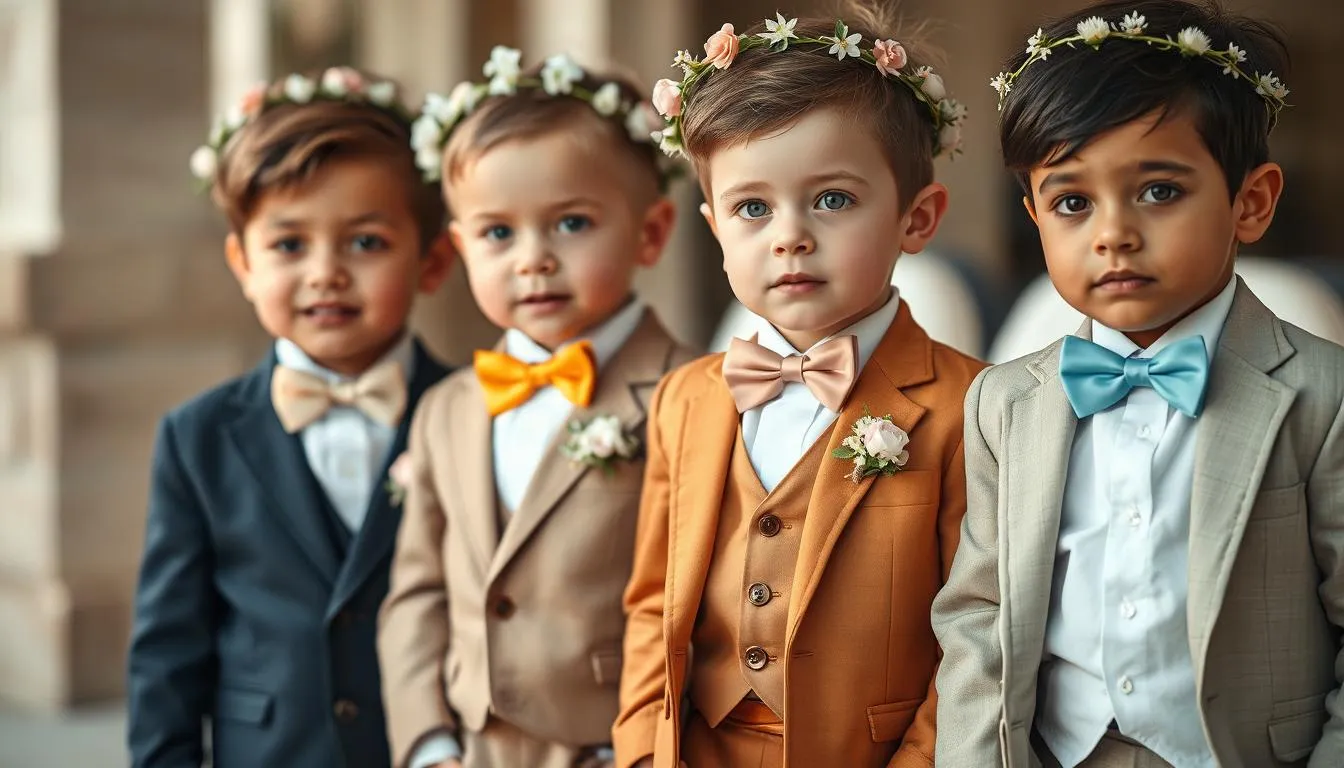 Ringträgerkostüme für Kinder