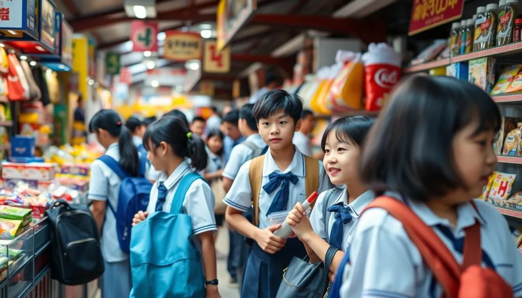 Wirtschaftliche Perspektive Schuluniformen