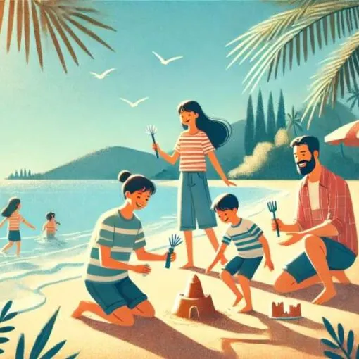 Entspannende Strandurlaube