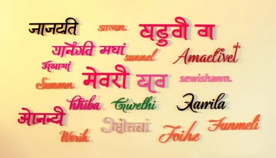 Indische Mädchennamen