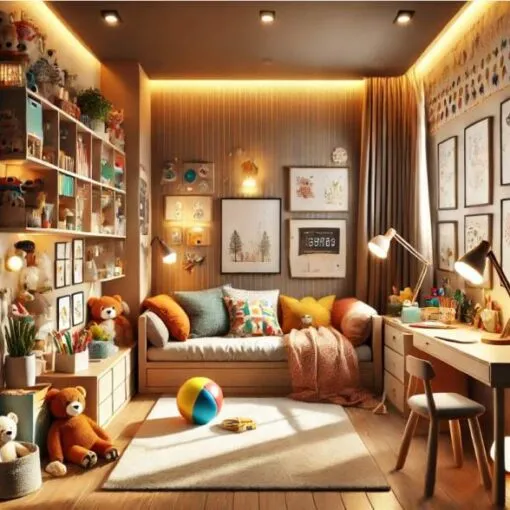 LED-Leuchten im Kinderzimmer