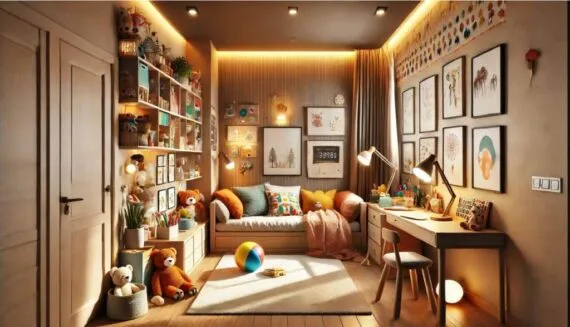 LED-Leuchten im Kinderzimmer