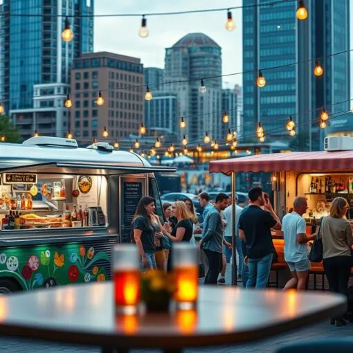 Mobile Bar und Food Truck mieten