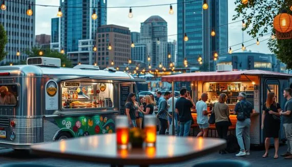 Mobile Bar und Food Truck mieten