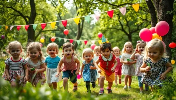 Schnitzeljagd Kindergeburtstag